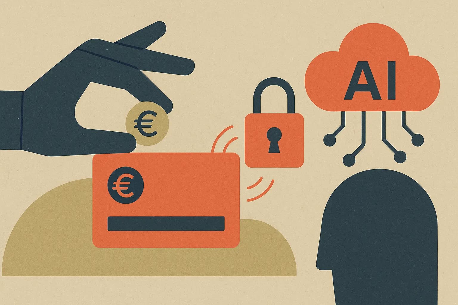 AI-generated editorial illustration for Why a €0.01 Bank Transfer Exposes AI Agent Security Gaps