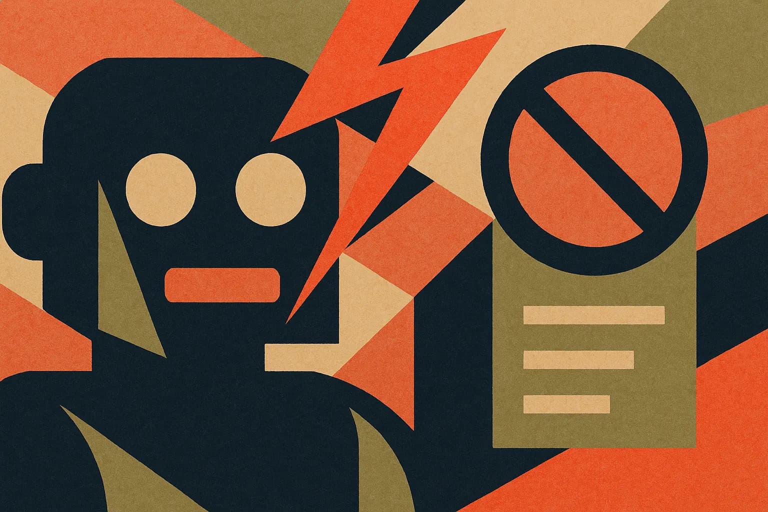 AI-generated editorial illustration for Why Production AI Agents Fail Without a Clear Policy Layer