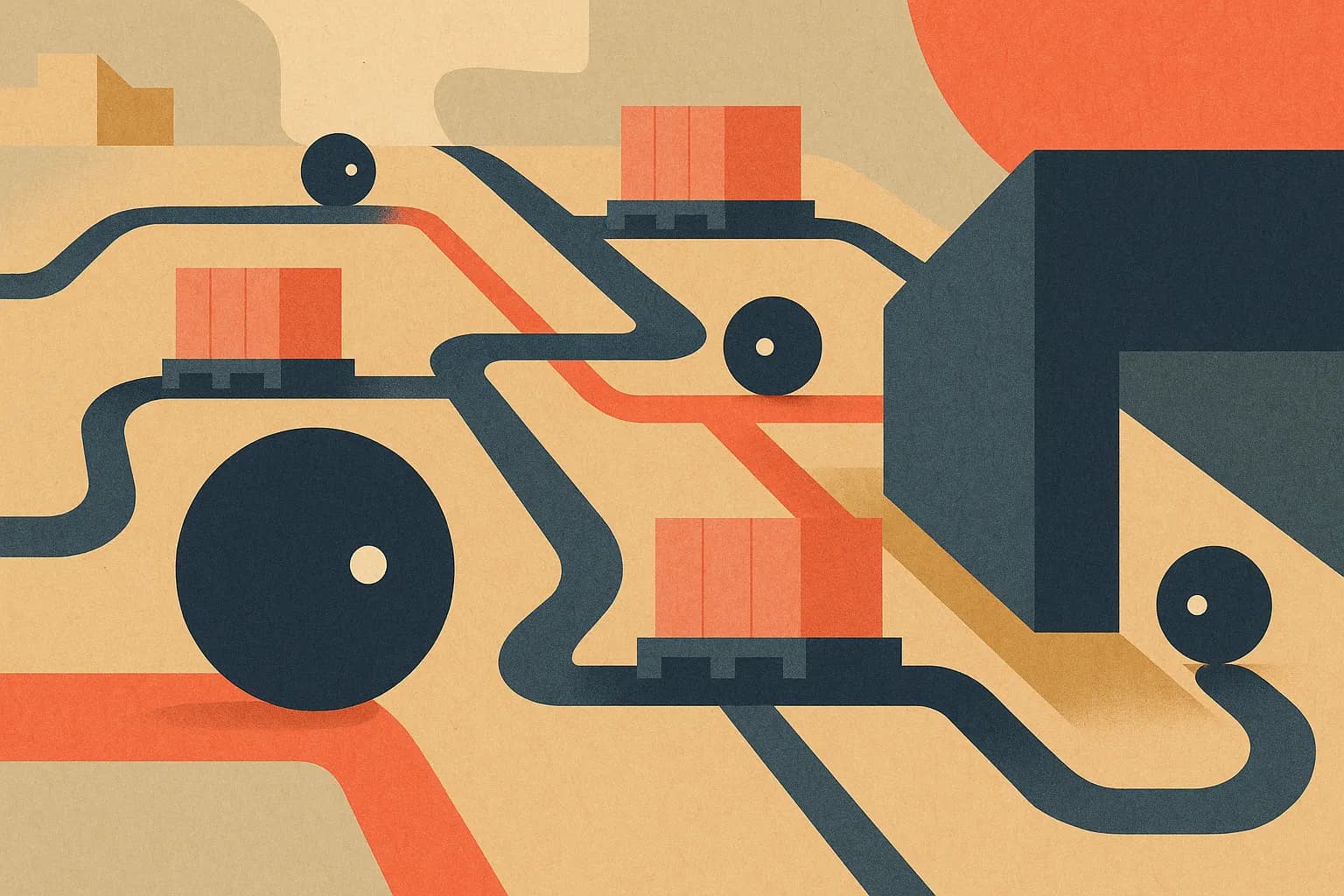 AI-generated editorial illustration for Why Millions of AI Agents Could Create a New Supply-Chain Blind Spot